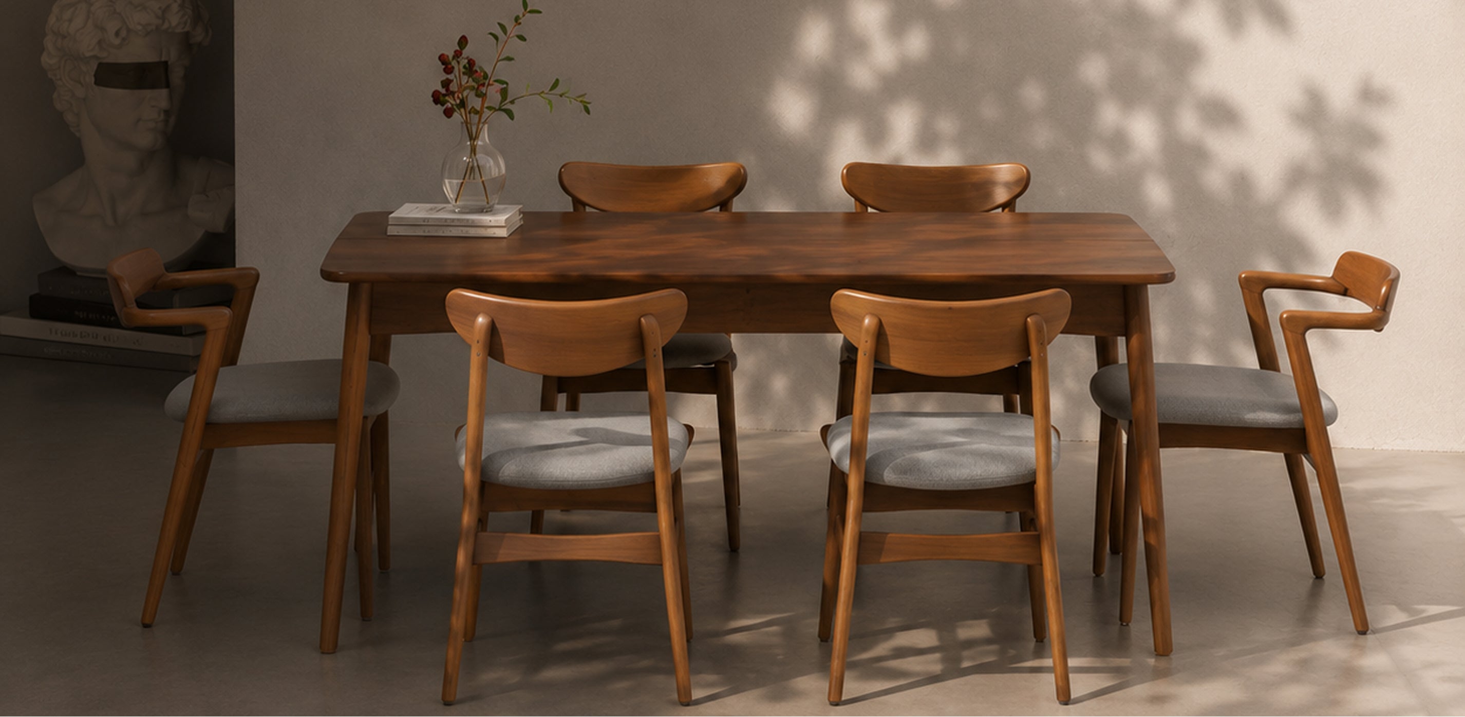 scandinavian dining set