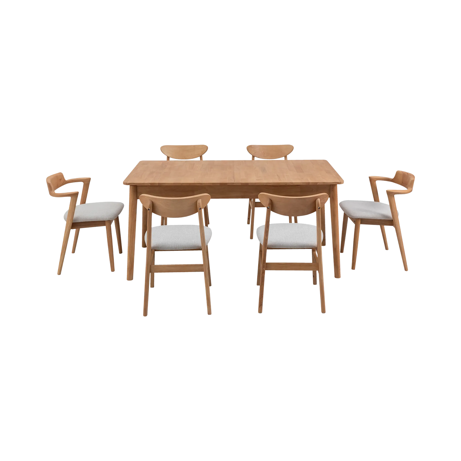 Ensemble de salle à manger extensible Durra