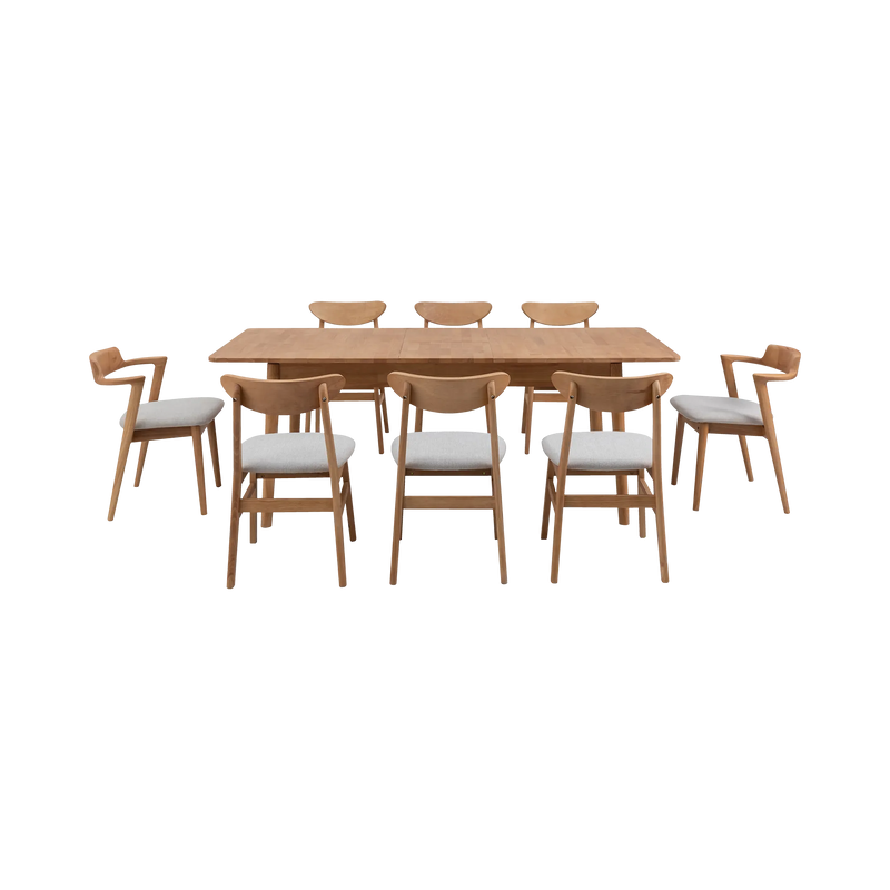 Ensemble de salle à manger extensible Durra