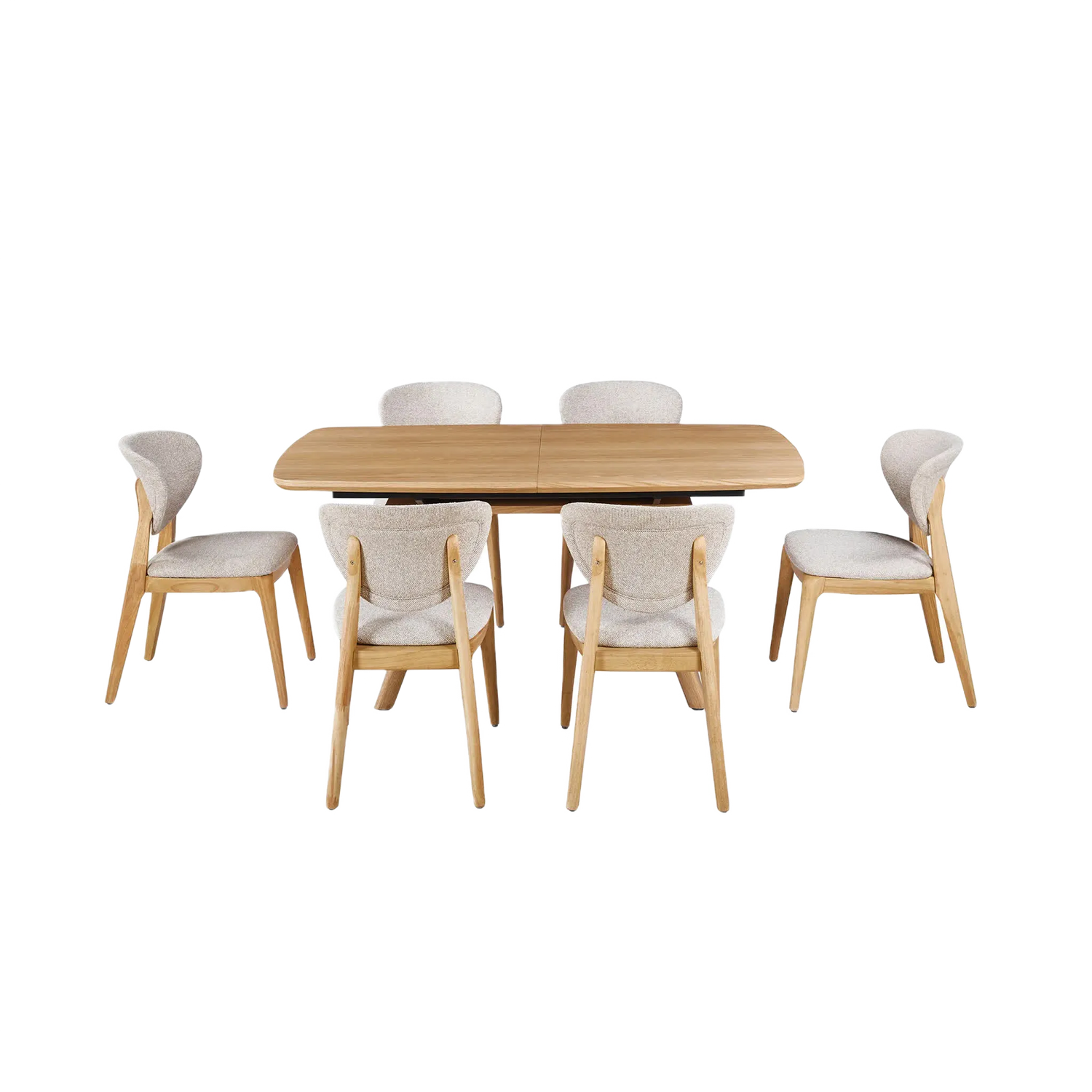 Ensemble de salle à manger extensible Palma